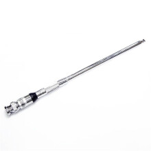 2X 118-136MHZ BNC Telescopic Antenna High Gains Airband Antenna for TH-28A TH-48A TH-78A Aviation Frequency