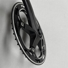 48T Single Speed 170Mm Road Bike Guarnitura per Bicicletta Pieghevole Set di Pedivelle per Bici Accessori Pignone per Ruota di Catena