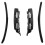 Rear Wide Body Wheel Eyebrow  Extended  Eyebrow for - E-Class E200 E300 E53 E63 All Series AMG 1