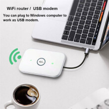 4G Router Wireless Wifi Modem Sim Card Router Mifi Pocket Hotspot 8 Wifi Users Portable Wifi Router