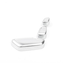 Car Front Adjustment Headrest Button Cover for C E GLE E260 E200 GLK 300 GLE CLS Auto Parts Right