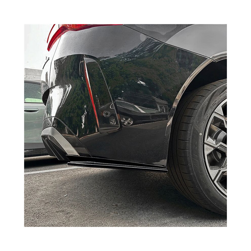 For X3 G45 M Sport 2025+ Car Rear Bumper Lip Diffuser Splitter Winglet Apron Spoiler Trim Accessories 4712295037796