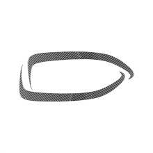 Para  718 982 2016-2022 Tampa de Ventilação Lateral de Carro de Fibra de Carbono Adesivo de Acabamento de Entrada de Ar Acessórios Internos