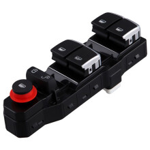 Interruptor de Elevación de Ventana de Puerta Delantera Izquierda con Llave Redonda para  E5 (2016-2019) Qin EV (2015-2016) 5A-3746050C