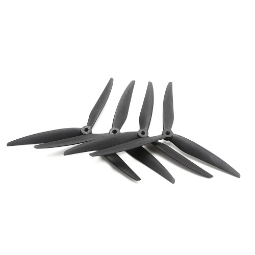 Hélice Tracker 1050-3 10 pouces 3 pales noires 2