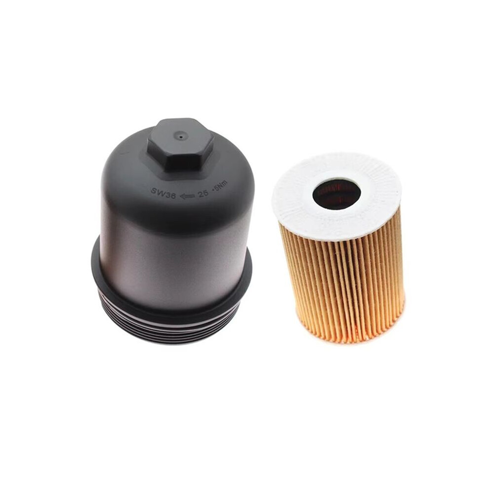 New Engine Oil Filter Housing Cover Cap With Filter Elements For Macan 3.6L 3.0L 2015-2018 94610702275 6033169627539