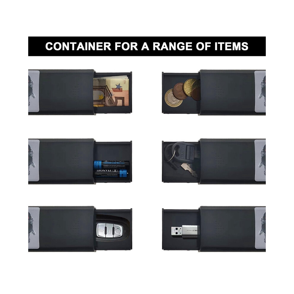 Magnetic Key Box Hide Key Outside Strong Magnet Spare Key Hider Secret Key Holder Under Car For Car Home Garage Office 4712337426359