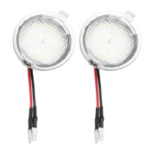 2pcs LED Rearview Mirror Light 3F1Z-13B375-AA 3F1Z13B375AA for Mustang Mondeo Range Shaker F150Edge MK5 6000K