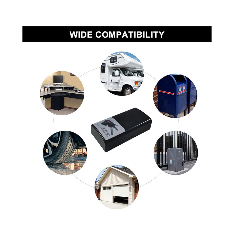 Magnetic Key Box Hide Key Outside Strong Magnet Spare Key Hider Secret Key Holder Under Car For Car Home Garage Office 6034185716801