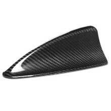 Car Roof Fin Antenna Cover Carbon Fiber Antenna Trim Cover for 5 6 Series E60 E61