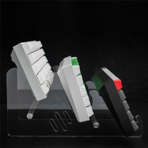 Support de Clavier de Jeu Mécanique Support Transparent Support D'Affichage Kit de Bricolage Transparent 1 Couche 2