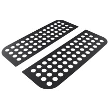 Car Rear Door Triangular Window Glass Panel Decoration Cover Doors Exterior Accessories for JL 2018-2025