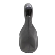 For C Class W203 S203 Gear Shift Knob Leather Gaiter Boot Cover Manual 6 Speed Lever Stick Shifter
