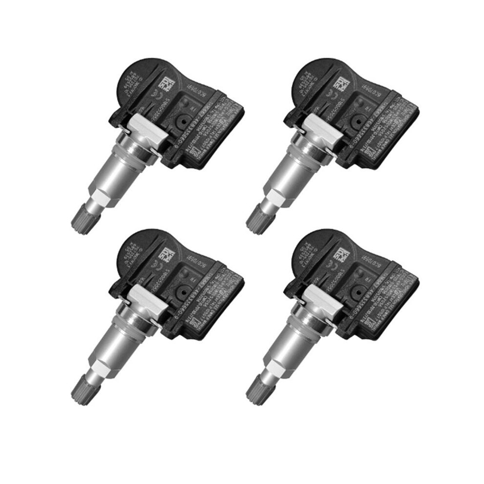 4Pcs 433Mhz Car Tpms Sensor Tire Pressure Sensor Monitoring System 407000435R For Megane Fluence Latitude 4712412635690
