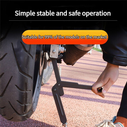 Motorcycle Kickstand Wheel Support Side Stand Paddock Stable Repair and Maintenance Parking Support Tool Folding Labor 2
