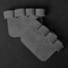Luvas de Proteção de Mão Fitness com Quatro Dedos, Barra Simples e Dupla, Antiderrapantes e Resistentes Ao Desgaste para Homens e Mulheres, A