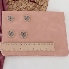 Charthalter Strickwerkzeug, Strickwerkzeugzubehör Charthalter, Strickmusterhalter, Häkelmusterhalter Rosa