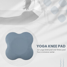 Yoga BäRbara KnäSkydd Halkfria Handled HäNder ArmbåGar BalansstöDsdyna för Plank Pilates Yoga TräNing Skyddande, Blå