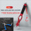 Portable Device Fish Control Device Fish Catching Pliers Hook Fish Control Device Set Red + Multifunctional Pliers 3