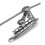 For LP SG Tremolo Bridge LP Tailpiece 10.5 String Distance Guitar Modified Silver 8