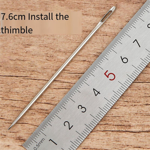 125mm 200pcs Sack Needle Large Hand Sewing Bag Needle Binding Needle 1