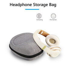 2X Estuche Rígido de Viaje de EVA para Auriculares , Funda para Bolsa de Almacenamiento para  WH-CH720N WH-CH520N WH-1000XM4 Auriculares