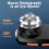 Microscópio Digital Portátil com Tela Colorida IPS de 2,0 Polegadas, Lupa Portátil de 2 MP com Ampliação de 500x para Crianças 3