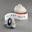 2pc 3D Printed Blob  with Magnetic Foot, Secret Note Compartment, Detachable Miniature Home Decor Statue 3