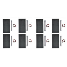 8Pcs P5 Indoor LED Screen Panel 64X32 LED Display Module 16 Scan Full Color LED Electronic Screen Display 320X160mm