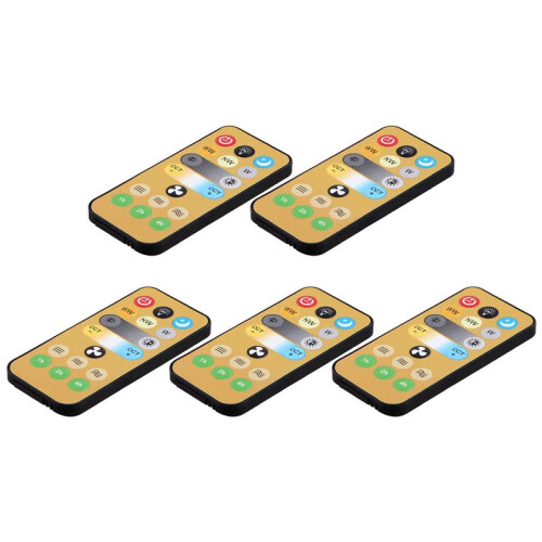 10pcs Wireless Switches, 3-Speed Timing Remote Control, for E27 Ceiling Fan Light, 1-4h Timing Remote Control 2