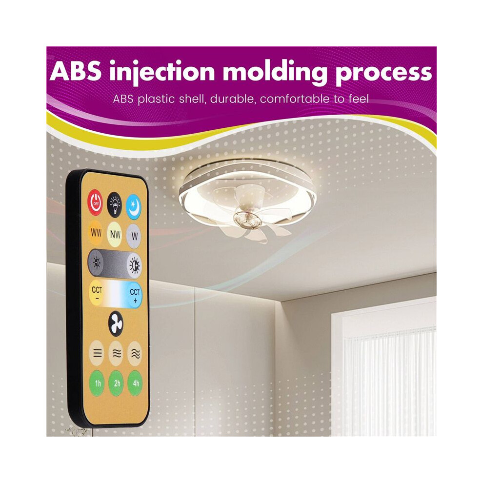 10Pcs Wireless Switches, 3-Speed Timing Remote Control, For E27 Ceiling Fan 1-4H Timing Remote Control Light 4713703343706