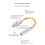 JM6 Type-C to 3.5mm CX31993 Digital Audio Decoding Portable Amp Hifi DAC Mobile USB Type C to 3.5mm Adapter A 5