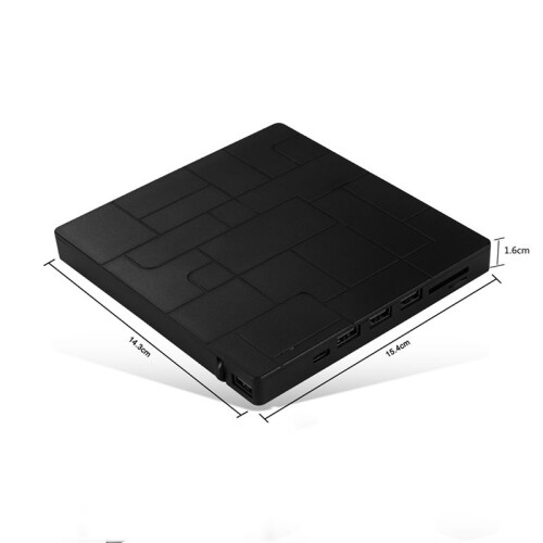 Burner Multifunction Optical Drive 7 in 1 CD CD DVD Computer USB Mobile External Portable Utility Optical Drives 2