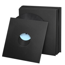 20pcs 12 Inch Vinyl Records Sleeve LP Record Cover Resealable Outer Sleeves Composite Paper Bag Vinyl Record Bag A