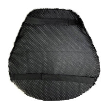 Motorcycle Cover Air Cushion Breathable Pressure Relief Protector Fur Pad Cover Warm Mat Universal B