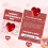Geschenkset mit Edelsteinen zum Valentinstag, einschließlich 6