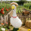 Robe d'oies en Polyester Durable, tenue d'oies de jardin-Jaune 7