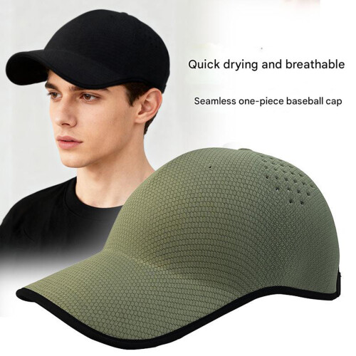 Highly flexible Active Baseball Cap Fast Drying And-Green 2