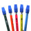 100/200Pcs Cheerful Flame Shape Pencil Erasers Non-200 pieces 7