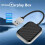 Adattatore Carplay Wireless 2 In 1 per Android AUTO AI Connectivity Box Carplay WiFi e BT5.2 per Linux OS Cablato A Wireless 4