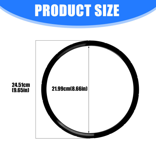 Efficient Silicone Gasket for Pressure Cookers Boosts-1 set 2