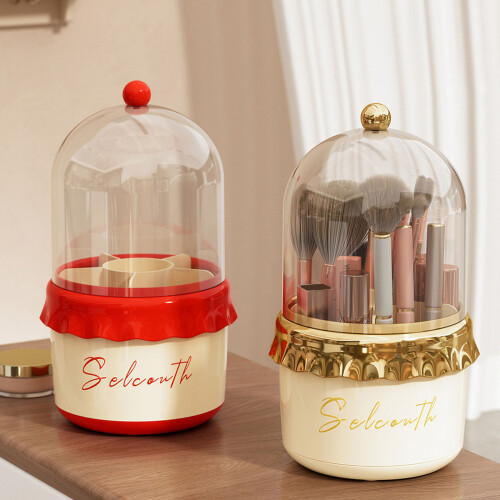 Large Capacity Makeup Organizers With Dustproof Lid 360-bg 2