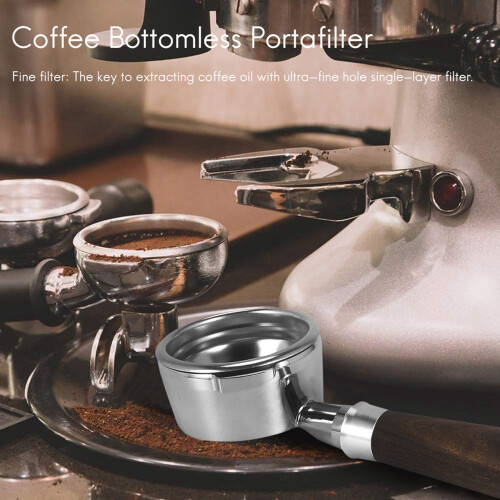 58Mm Coffee Bottomless Portafilter for GAGGIA Filter Basket Replacement Espresso Machine Accessory Coffee Tool A 2