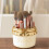 Makeup Brush Holder with Lid Clear Dusts Proof 360 Rotating-bg 6
