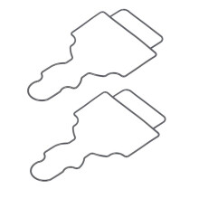 61N-45315-00 Pakking Bodembehuizing Pakking, Lekvrije Waterpomppakking voor Buitenboordmotor 2-Takt 25 Pk 30 Pk