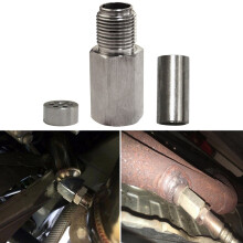 Zuurstof O2-Sensor M18X1.5 Verlengstuk Spacer Adapter Bung Katalysator CEL Eliminator Check Engine Light Accessoires