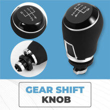 Schaltknauf Manueller Schalthebel SchaltknüPpelkopf Griffstufe Universal 5-Gang für