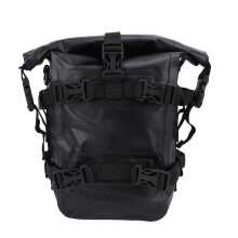 Borsa laterale in PVC per barra di protezione nera - Grande capacità