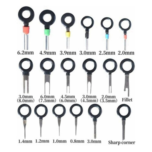 70 Piece Set Terminal Puller Removal Tool Automotive Home Appliance Nail Pulling Tool Set Connector Remover Tool 2