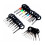 70 Piece Set Terminal Puller Removal Tool Automotive Home Appliance Nail Pulling Tool Set Connector Remover Tool 6